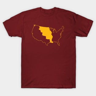 LA Purchase - Maroon and Gold T-Shirt